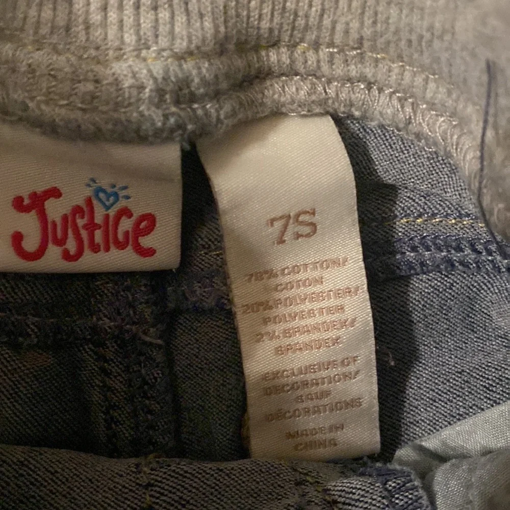 Justice Drawstring Capris 7 Slim